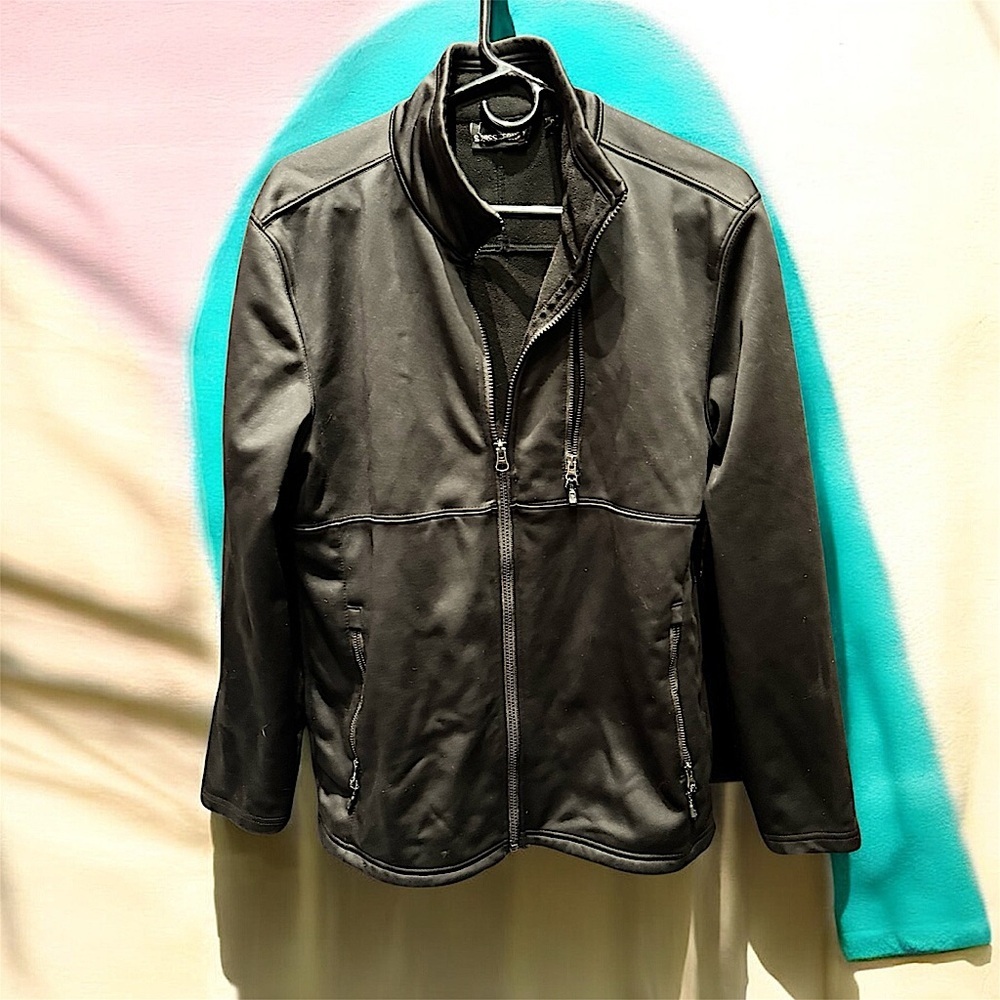 Swiss tech Men's Black Jacket SMALL